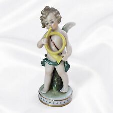 Antique Ludwigburg Porcelain Cherub Figurine Made in Germany 18th C. Signed picture
