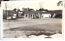 FIFIELD WISCONSIN RPPC Real Photo Postcard Miller's Standard OIL Gas Station picture
