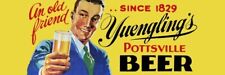 Yuengling's Pottsville Beer New Metal Sign: Ships Free - 6 x 18