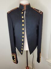 US Marine Corps Officers Uniform Jacket Evening Dress Blk Wool Sm picture