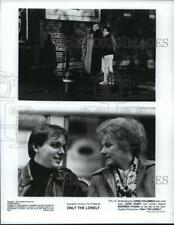 1991 Press Photo Writer/director Chris Columbus with John Candy & Maureen O'Hara picture