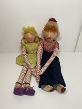 Vintage Handmade Hansel & Gretel 30in Plush. picture