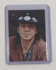 Stevie Ray Vaughan Limited Edition Artist Signed “Guitar Icon” Trading Card 2/10 picture