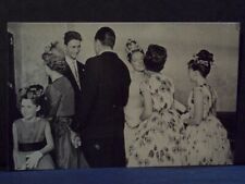 Duke Carl of Wurttemberg Princess Diane Orleans Wedding Receiving Line Postcard picture