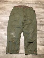 WW2 WWll Army Air Force Type A-10 Alpaca Wool Pants Trousers 38 WBC Clothing US picture