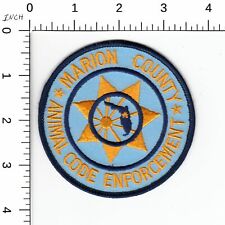 MARION COUNTY ANIMAL CODE ENFORCEMENT POLICE COLLECTIBLE PATCH FLORIDA picture