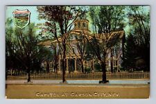 Carson City NV-Nevada, Capitol, Embossed, Antique, Vintage Souvenir Postcard picture