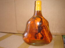 real cobra snake and a scorpion in a large X O glass bottle 9