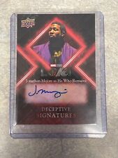Jonathan Majors signed autographed card from Loki series - Upper Deck Company picture