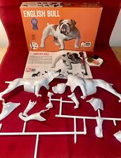 ENGLISH BULLDOG Plastic Model Kit Complete 3822-98 Ideal Toy Company 1960 picture