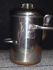  Revereware 1801 Copperclad Stainless 14 Cup Open Fire Hanging Coffee Percolator picture