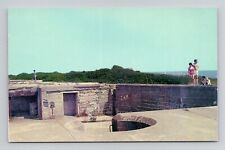 Postcard Fort Mansfield Watch Hill Rhode Island, Vintage Chrome N18 picture