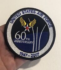 USAF Air Force 60th Anniversary Patch 1947-2007 picture