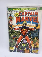 Captain Marvel (1968 series) #32 in Very Fine. Marvel comics picture