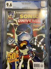 SONIC UNIVERSE Comic #50 May 2013 Worlds Collide CGC Graded 9.6 picture