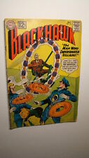 BLACKHAWK 174 *SOLID* VS THE HOOPSTER DC COMICS SILVER AGE 1963 picture