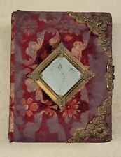 1896 Brass Detailed Photo Album Filled With Photos Erie Pa. picture