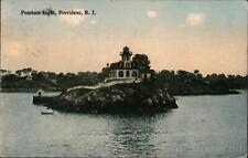 Providence,RI Pomham Light Rhode Island Charles H. Seddon Publ. Postcard Vintage picture