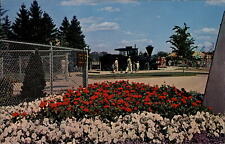 Michigan Traverse City Clinch Park Locomotive ~ postcard  sku259 picture