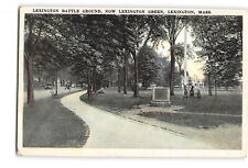 Lexington Massachusetts MA Postcard 1915-1930 Lexington Battle Ground picture