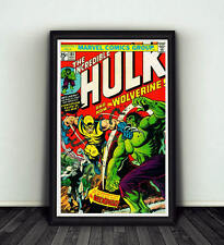 11x17 Incredible Hulk #181 Comic Book Cover Replica Poster Marvel Wolverine picture