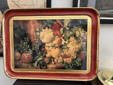  Vintage Vietri Wood Florentine Tray picture