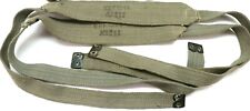 British P37 KEF 1944 cotton suspenders braces green/gray Pair E9469 picture