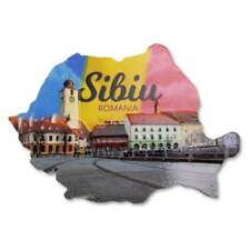 Travel Fridge Magnet Sibiu Romania Refrigerator Tourist Souvenir City Country picture