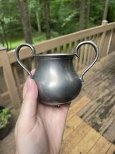 Vintage Pewter Sugar Bowl Made in England picture