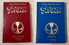 Spawn Hardcover Vol 1 Signed and Vol 2 - Very Rare Todd McFarlane Employee Only picture