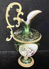 ANTIQUE VIENNESE HAND PAINTED MINIATURE URN picture