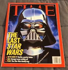 43164: TIME MAGAZINE THE LAST STAR WARS #1 VF Grade NO ADDRESS BOX Darth Vader picture