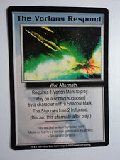 1998 BABYLON 5 CCG - THE SHADOWS - RARE CARD - THE VORLONS RESPOND  picture