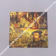 10pcs/lot Hernan-Cortes Spain Gold Foil Banknote For Nice Gift picture