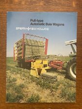 1980 SPERRY NEW HOLLAND Pull-type Automatic Bale Wagons Brochure - Farm Equip picture