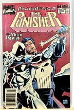 The Punisher Annual 2 NEWSSTAND 1st Meeting VS Moon Knight High Grade Marvel MCU picture