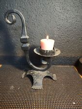 Early Gothic Style Candlestick Circa 1900 1920s picture