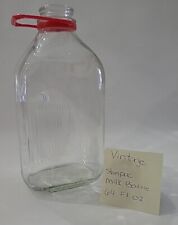 StanPac 23 Dairy Milk Glass Bottle Jug 64 Fl Oz Cow Vintge Old Read ⬇️ picture