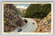 Traveling On US Highway 99, California Vintage Postcard picture