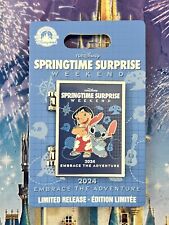 2024 Walt Disney World RunDisney Springtime Surprise Logo Pin Book picture
