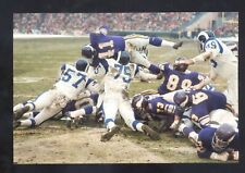 1969 NFL FOOTBALL PLAYOFF GAME LOS ANGELES RAMS MINNESOTA VIKINGS POSTCARD COPY picture