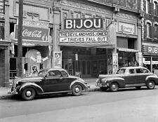 1941 Bijou Theater Holyoke MA Old Vintage black & white Photo13