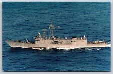 Postcard USS Rodney M Davis (FFG-60) P147 picture