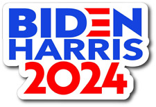 BIDEN JOE HARRIS 2024 CAMPAIGN BUMPER STICKER DEMOCRAT picture