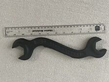 Vintage 5/8 INDIANA SILO CO. S-Curve Double Ended Implement Wrench Iron picture