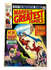Marvel's Greatest Comics #23 (1969) FINE Jack Kirby, Mole Man, Fantastic Four picture