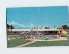Postcard Pool View A-I-A Court St. Augustine Florida USA picture