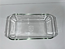 Vintage Clear Pyrex 215-B Bread Loaf Pan (USA-Made) picture