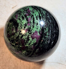 Fluorescent Ruby in Zoisite Large 124mm Sphere for Office or Home Decor 5255A picture