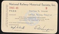 1945-46 National Railway Historical Society Inc., Lehigh Valley Chapter, PASS… picture